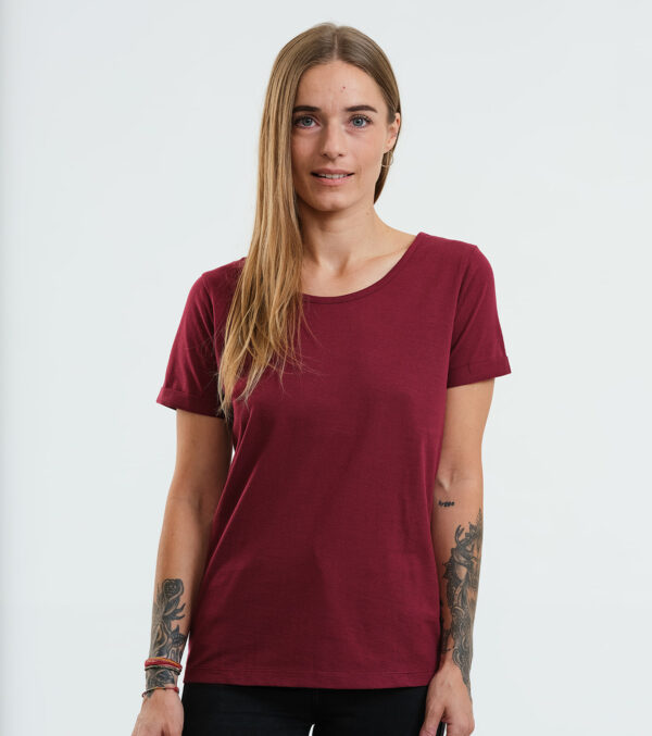 Shirt Taylor burgundy - Image 2