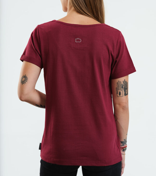 Shirt Taylor burgundy - Image 3