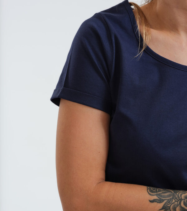 Shirt Taylor dunkelblau – Bild 4