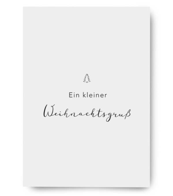 Greeting Card A6, Christmas greetings