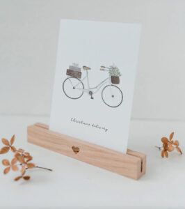 Spruchkarte A6, Geschenke Fahrrad – Bild 3