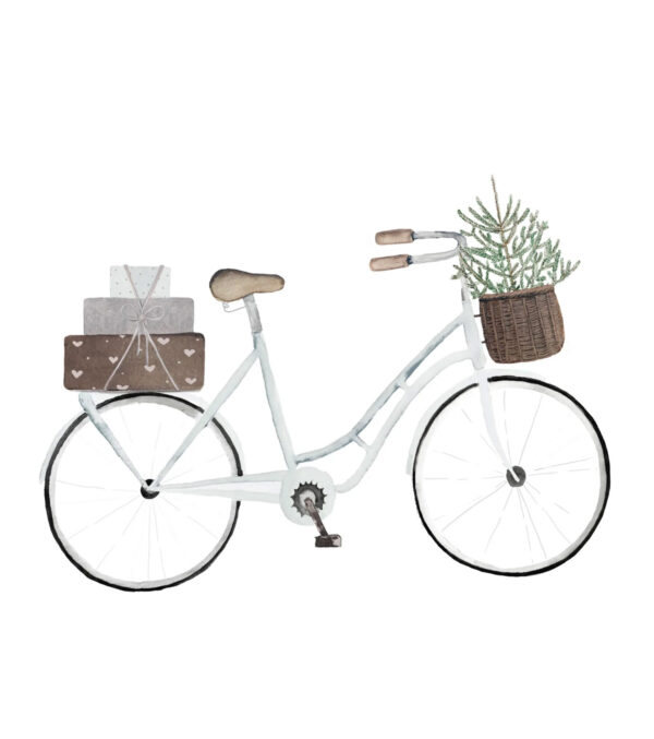 Spruchkarte A6, Geschenke Fahrrad – Bild 2