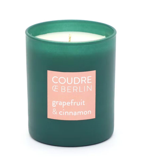 Scented candle in a glass, grapefruit & cinnamon - Image 2