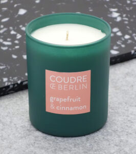 Scented candle in a glass, grapefruit & cinnamon - Image 3