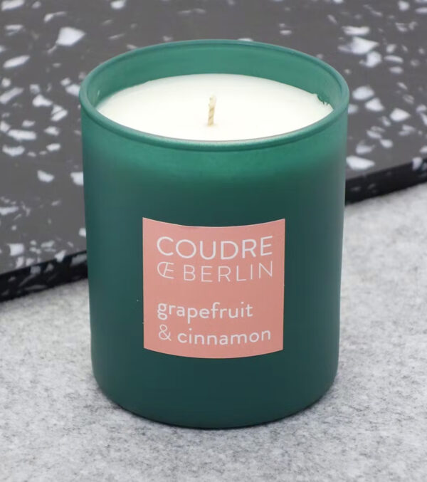 Scented candle in a glass, grapefruit & cinnamon - Image 3