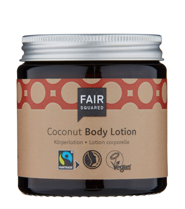 Body lotion Coconut in a glass