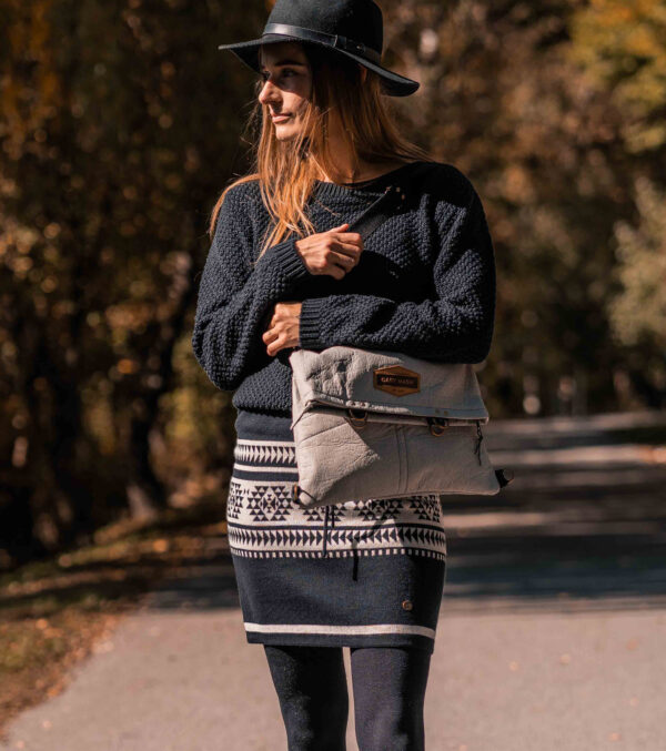 Rachel Allrounder, Piñatex Light Gray - Image 6