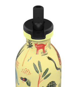 0,5l Kids Trinkflasche Jungle Friends mit Sportverschluss – Bild 3