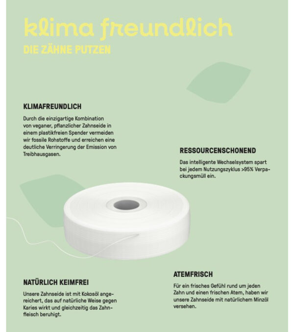 TIOFLOSS Zahnseide Nachfüllspule – Bild 4