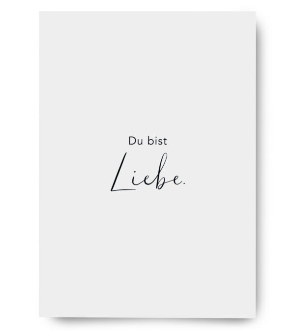 Greeting Card A6, Love