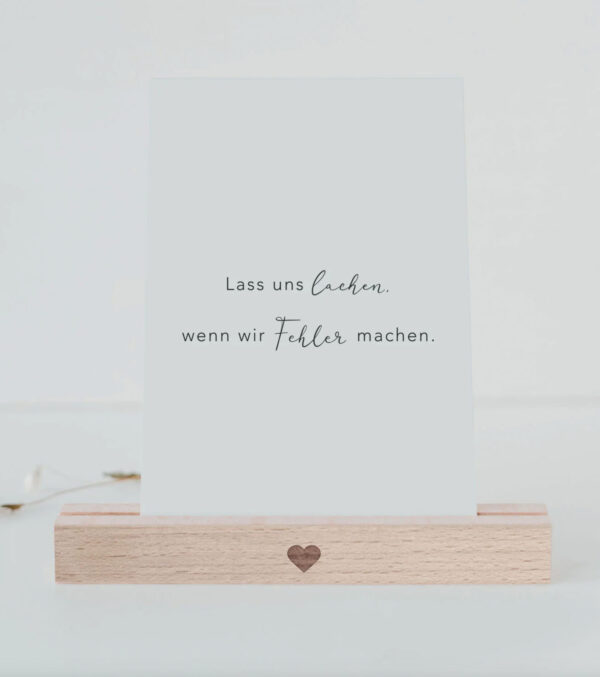 Greeting Card A6, Let's laugh - Image 3