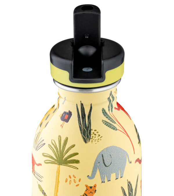 0,25l Kids Bottle Jungle Friends with Sport Lid - Image 3