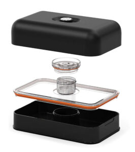 24bottles Lunchbox Tuxedo Black – Bild 3