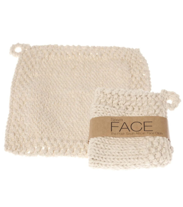 Hand knitted Face Clotch - Image 2