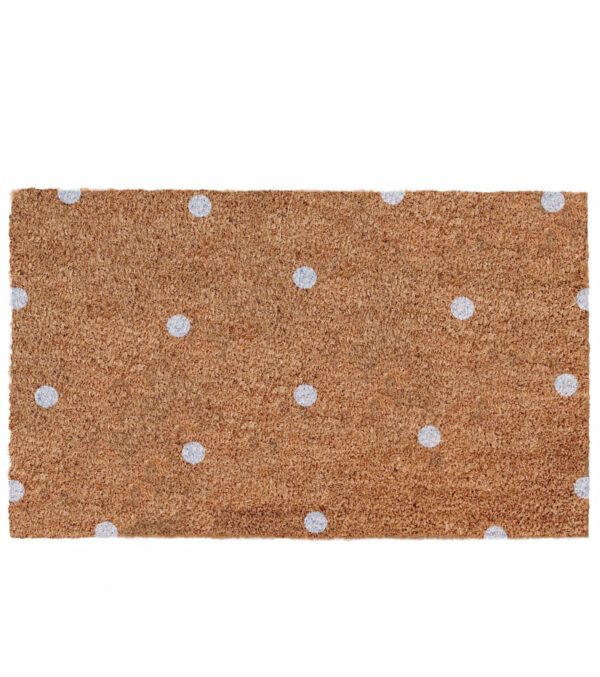 Coconut Doormat Dots 75 x 45 cm - Image 2