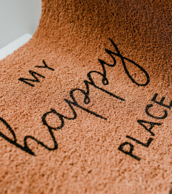 Coconut Doormat Happy Place 75 x 45 cm - Image 6