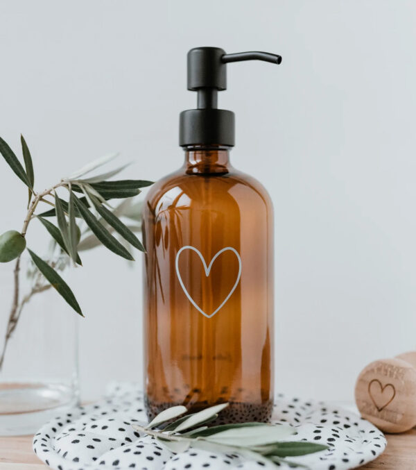 Seifenspender Herz 500 ml