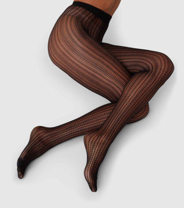 Fishnet Tights Selma black - Image 2