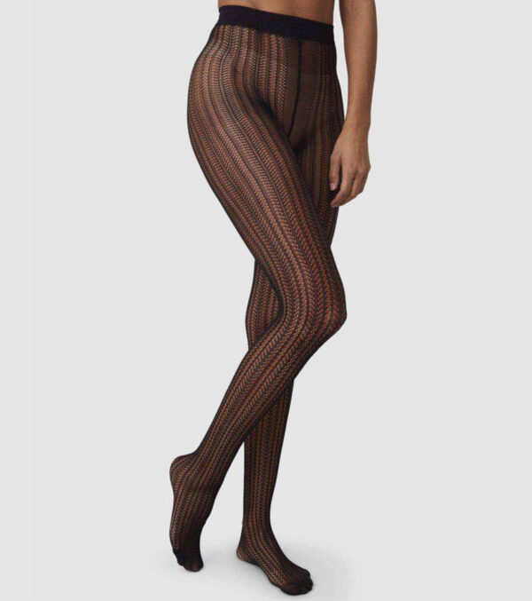 Fishnet Tights Selma black - Image 3