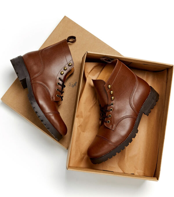 Work Boots chestnut - Image 7