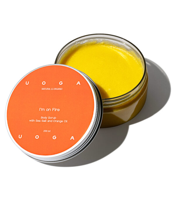 Sea salt based body scrub, 200 ml