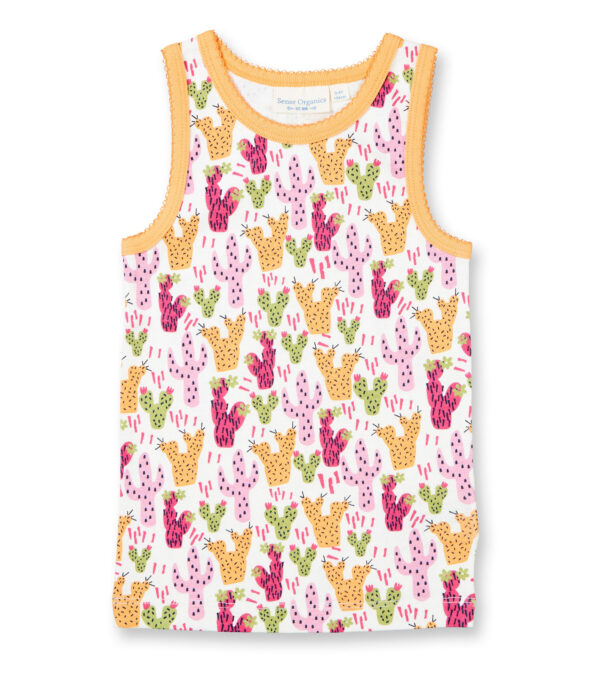 Girl vest with Cacti