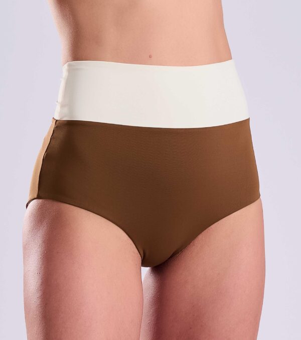 Wendbare Surfshorts argan-umber-white – Bild 2