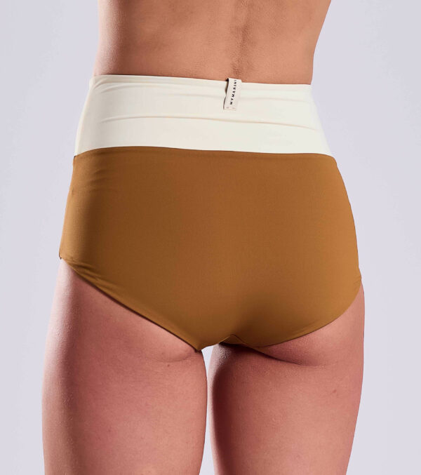 Wendbare Surfshorts argan-umber-white – Bild 4