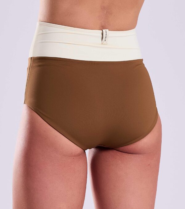 Wendbare Surfshorts argan-umber-white – Bild 3