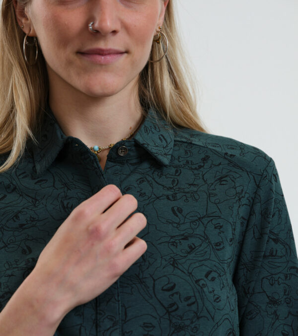 Blouse Odessa Faces - Image 3