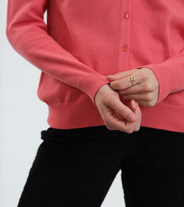 Cardigan Jodie coral - Image 4