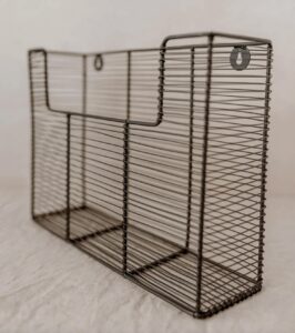 Wire hanging Basket 35 x 25 cm - Image 6