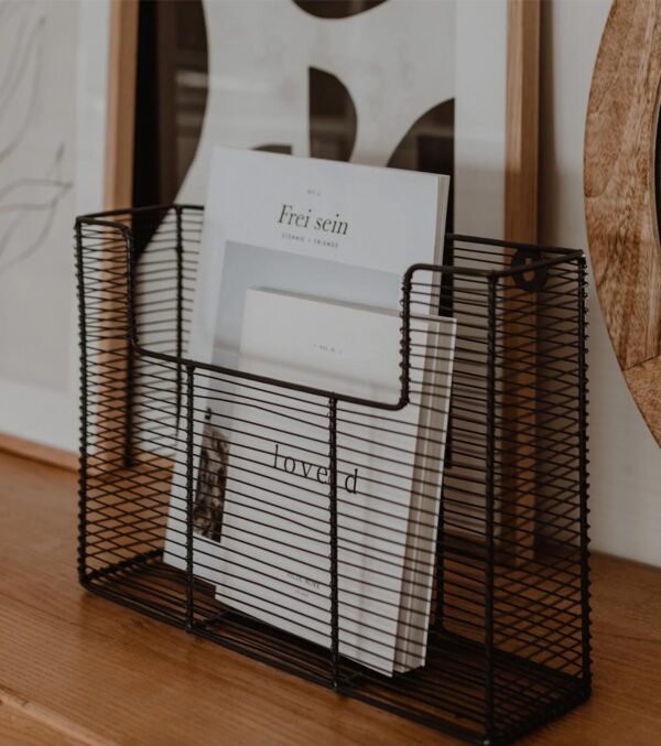 Wire hanging Basket 35 x 25 cm - Image 4