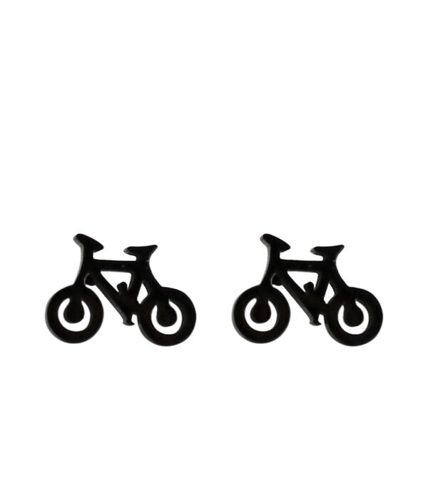 Fine ear studs Bicycle