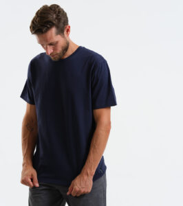 Basic Shirt dark blue - Image 3