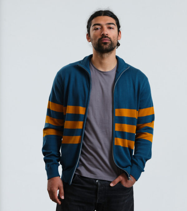 Men‘s cardigan Bryce with Zip