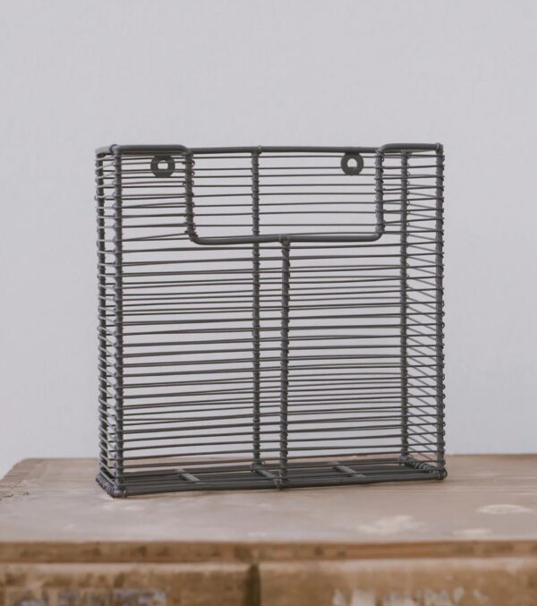 Wire hanging Basket 21 x 21 cm - Image 2