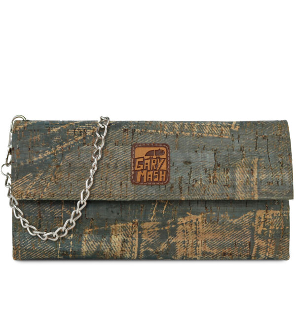 Cork wallet Jeans 4-ever with carrying chain