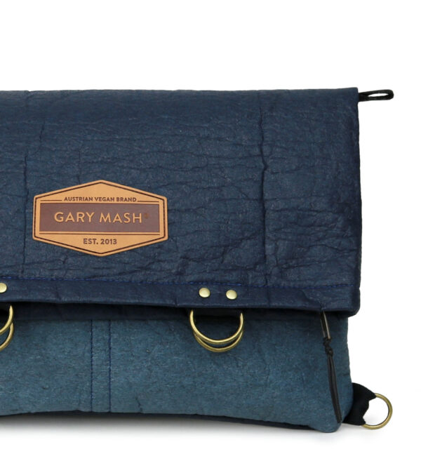 Rachel Allrounder, Piñatex Navy and Denim blue - Image 4