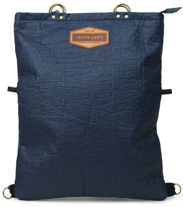 Rachel Allrounder, Piñatex Navy and Denim blue - Image 2