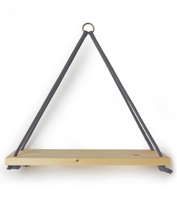 Wall shelf Triangle with Cotton cord - Image 4