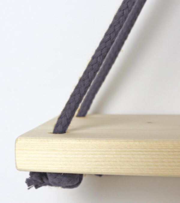 Wall shelf Triangle with Cotton cord - Image 5