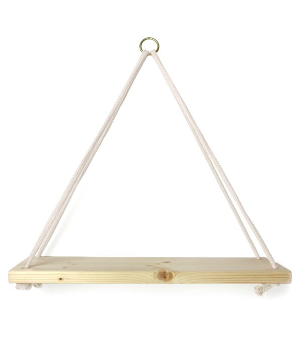 Wall shelf Triangle with Cotton cord - Image 6