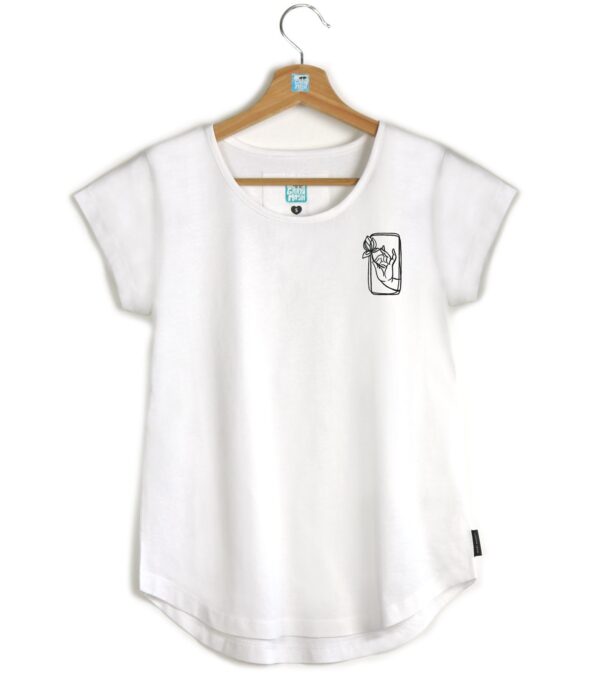 Shirt Asheville Lotus white