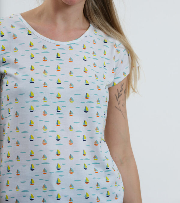 Shirt Asheville Sailing boats - Image 5