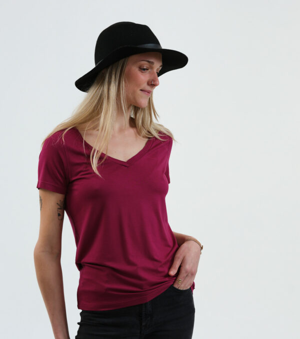 Shirt Kendall berry - Image 4