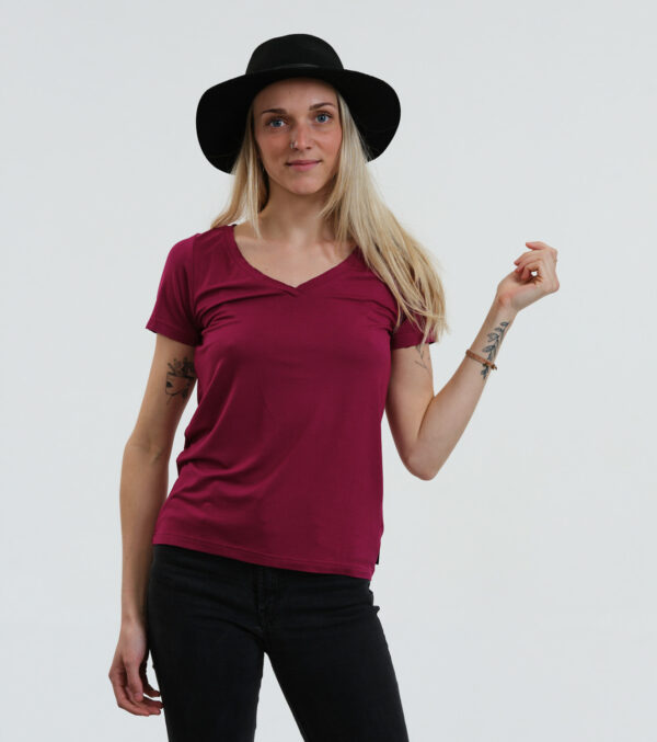 Shirt Kendall berry - Image 3