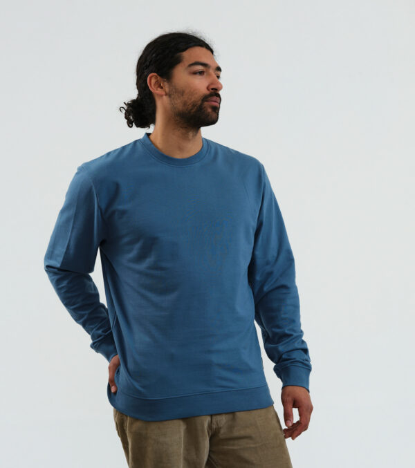 Sweatshirt James petrol blue - Image 2