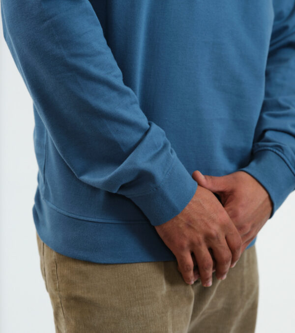 Sweatshirt James petrol blue - Image 3