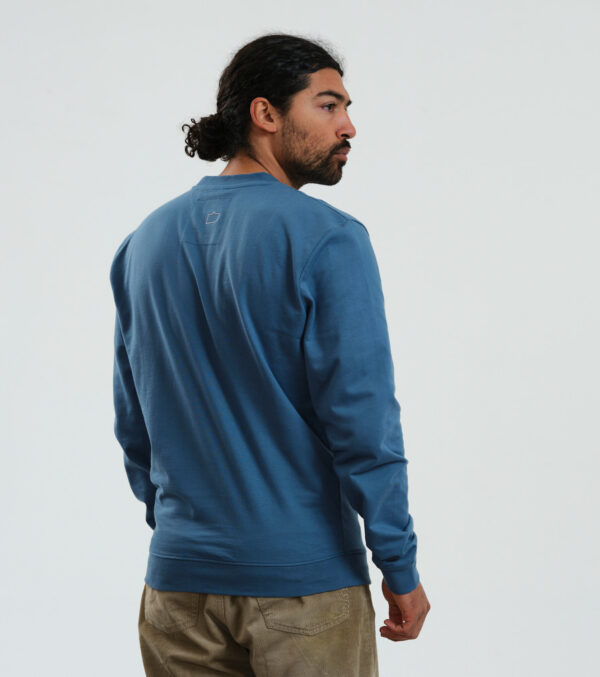 Sweatshirt James petrol blue - Image 4